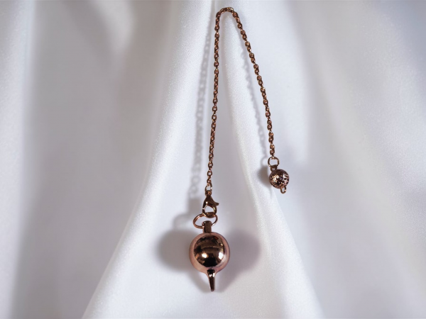 Pendule sphère métal 